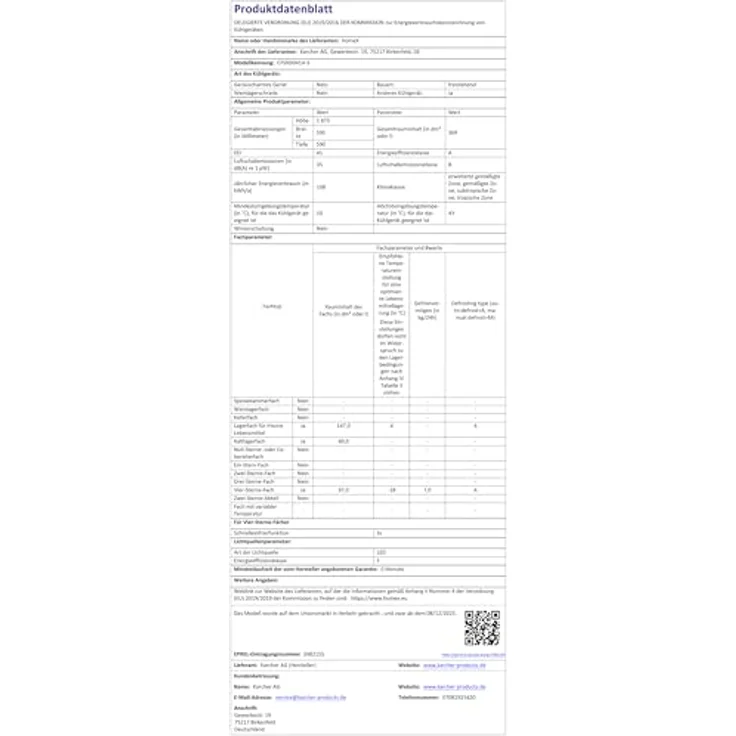 homeX CFSN3041A-S, Kühl-Gefrier-Kombination No Frost, 304 Liter, freistehend, leise 35 dB, Silber – Bild 13