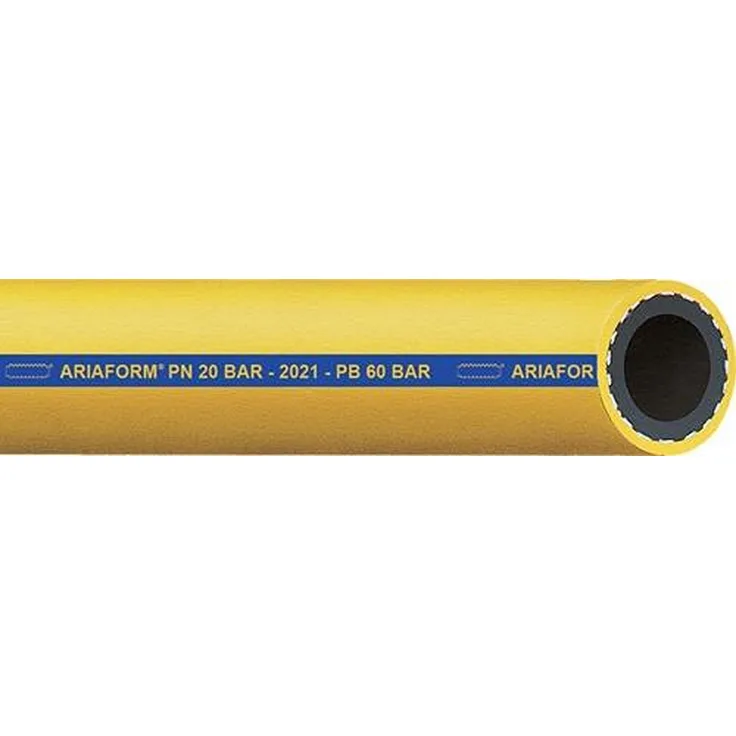 Teguma Pressluft-/Wasserschlauch ARIAFORM®/YELLOW, ID 19,0mm, AD 31,0mm, 20m, Max. Betriebsdruck 20bar