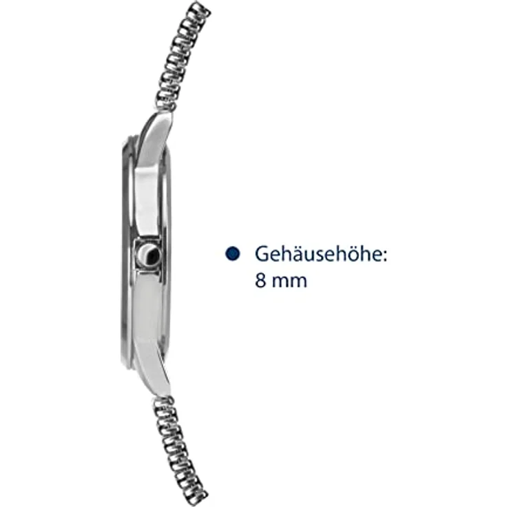ATRIUM Damen Uhr Armbanduhr Edelstahl A13 50 Zugband – Bild 3
