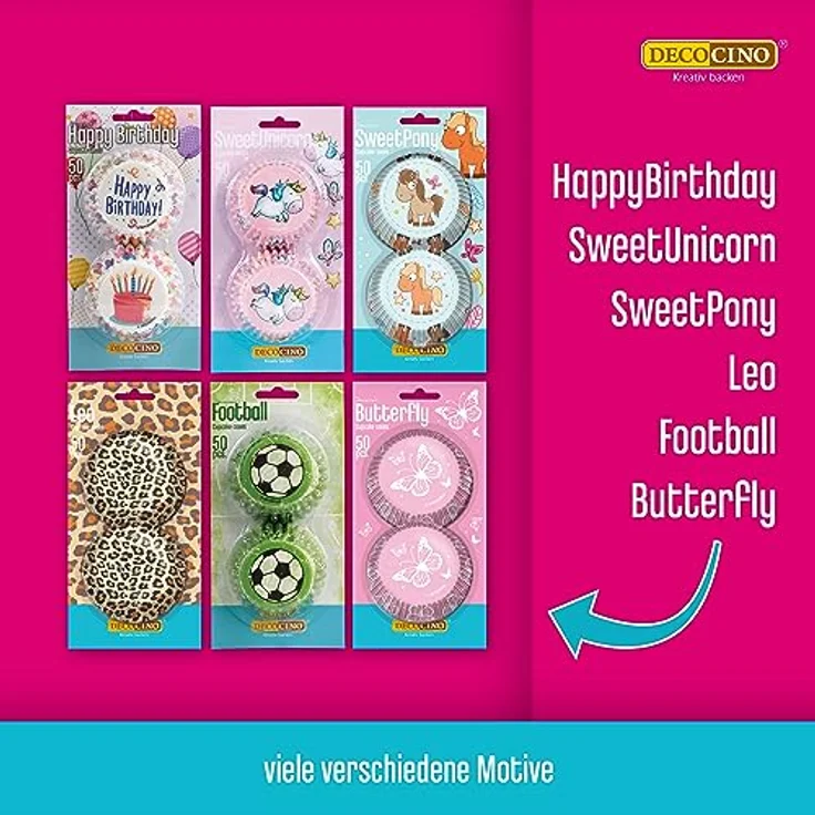 Muffinförmchen Bee 50 Stück – Bild 6