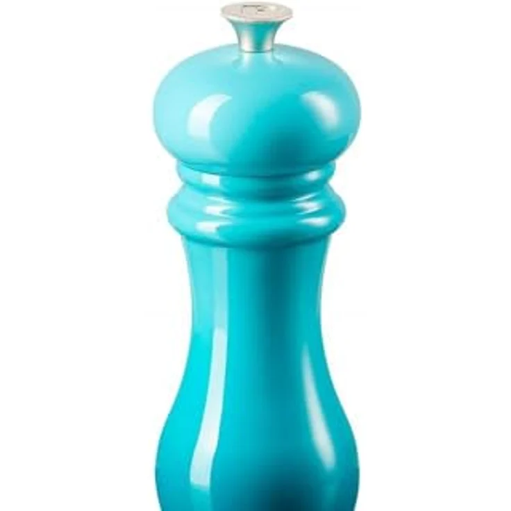 Le Creuset Pfeffermühle, ABS-Kunststoff, 6,2 x 6,2 x 20,8 cm, Keramik-Mahlwerk, Karibik (Türkis) – Bild 5