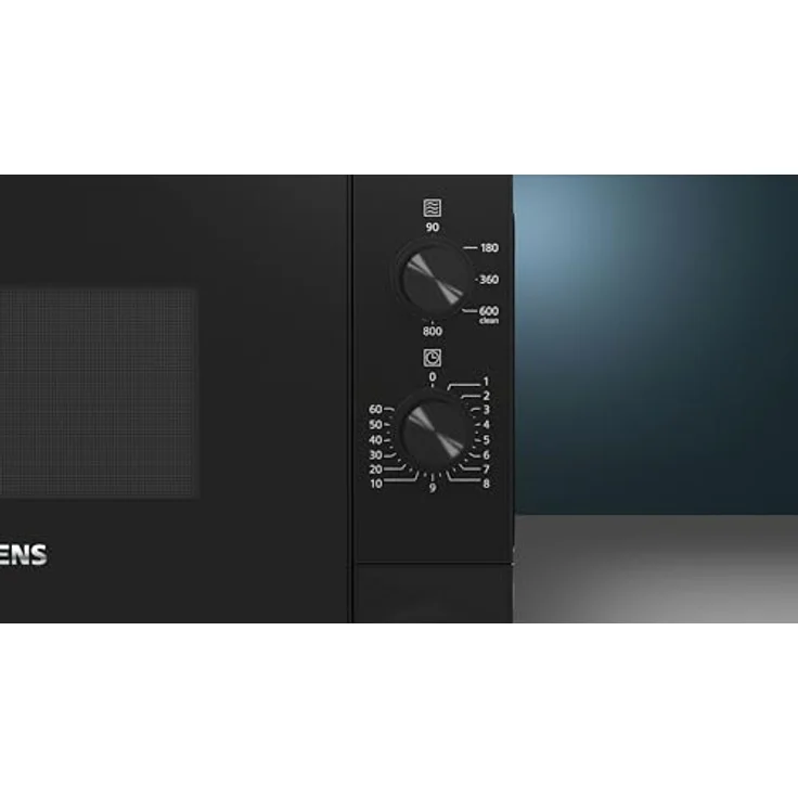 Siemens FF020LMB2 Mikrowelle, Standgerät, 800 Watt, 20 Liter Garraum, schwarz – Bild 2