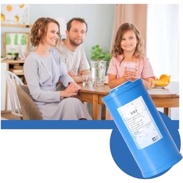 Naturewater UDF-10L 10' Big Blue Aktivkohlegranulat Wasserfilter Hauswasserfilter Trinkwasserfilter – Bild 9
