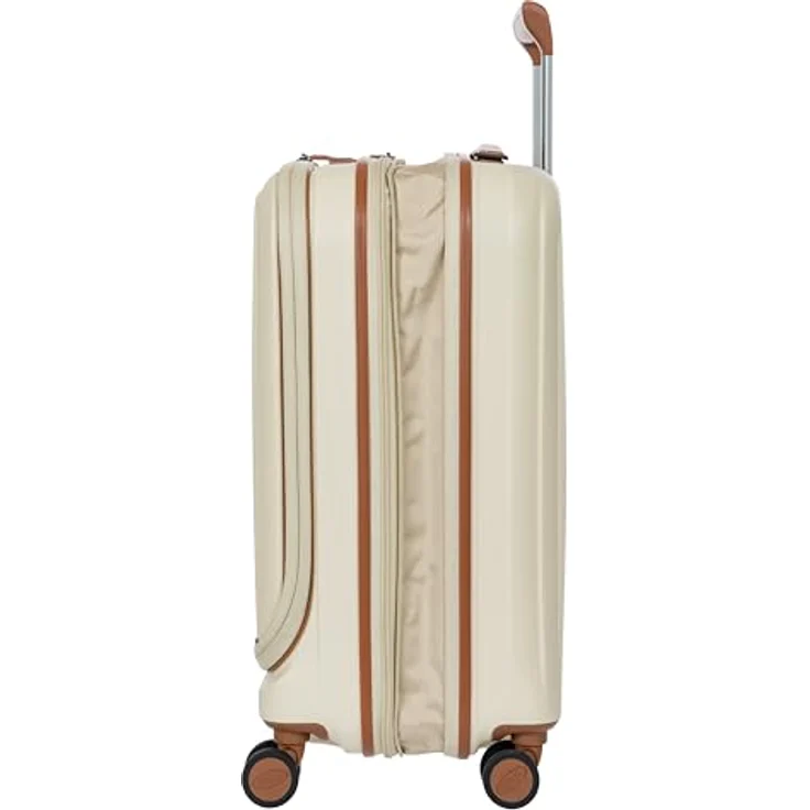 Bric's Taormina Trolley 55 cm Exp. mit Laptopfach und USB-Anschluss, erweiterbar in Cream beige – Bild 4
