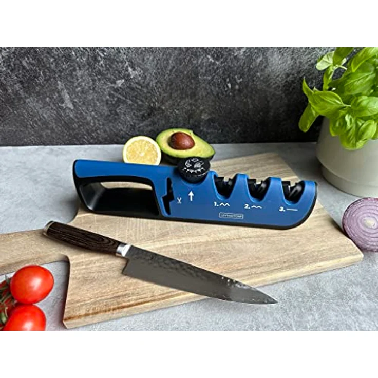 Livington Blade Star- 3-in-1 Messerschärfer - Profi-Messerschärfer - Individuell verstellbar - Ergonomischer Griff – Bild 2