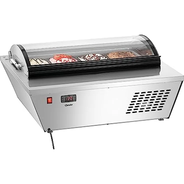 Bartscher Eisvitrine 4x6,5L-R