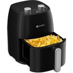 Scheffler Heißluftfritteuse Klein 4L,1500W Airfryer Heissluftfriteuse, Mini fritteuse Kleine, 1500,00 W, Größe Kapazität für die Ganze Familie, Fritöse Friteuse Heissluft