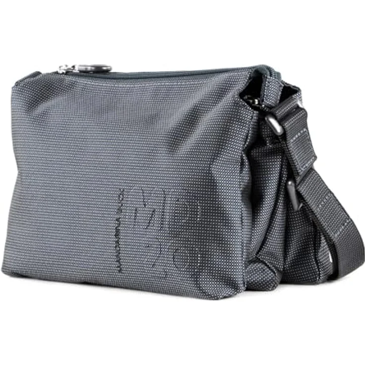 Mandarina Duck MD20 Pochette QMT32, Legere Beuteltasche aus robustem Polyester, Grau, für Damen – Bild 2