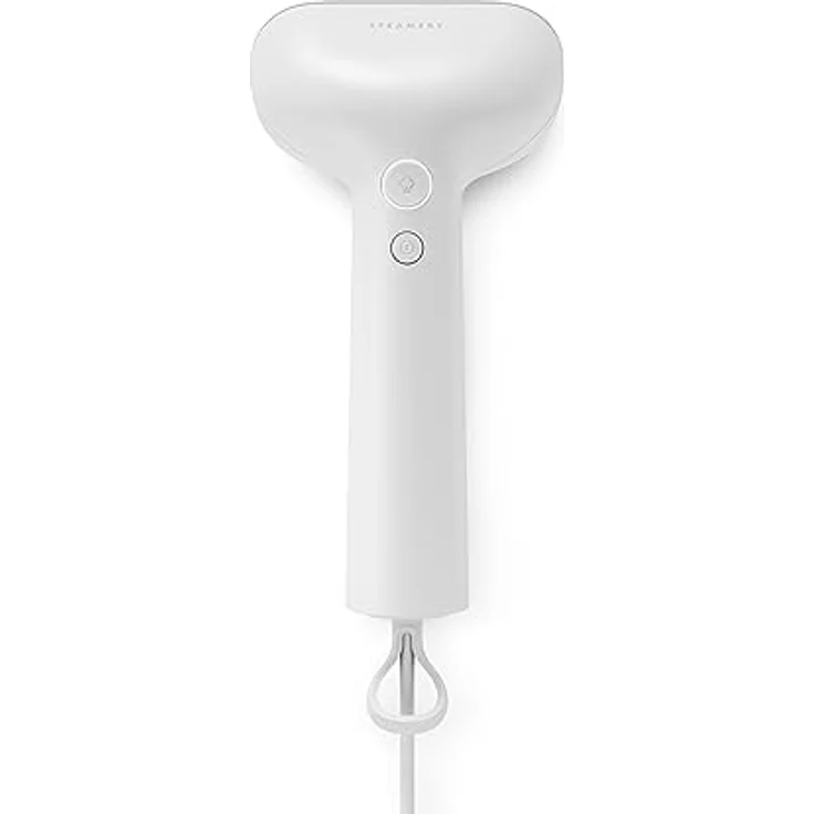 Steamery Dampfglätter Cirrus X Steamer, 1200W, Edelstahl-Mundstück, 20 Sekunden schnelles Aufheizen, Kleidung-Faltenentferner, Weiß – Bild 1