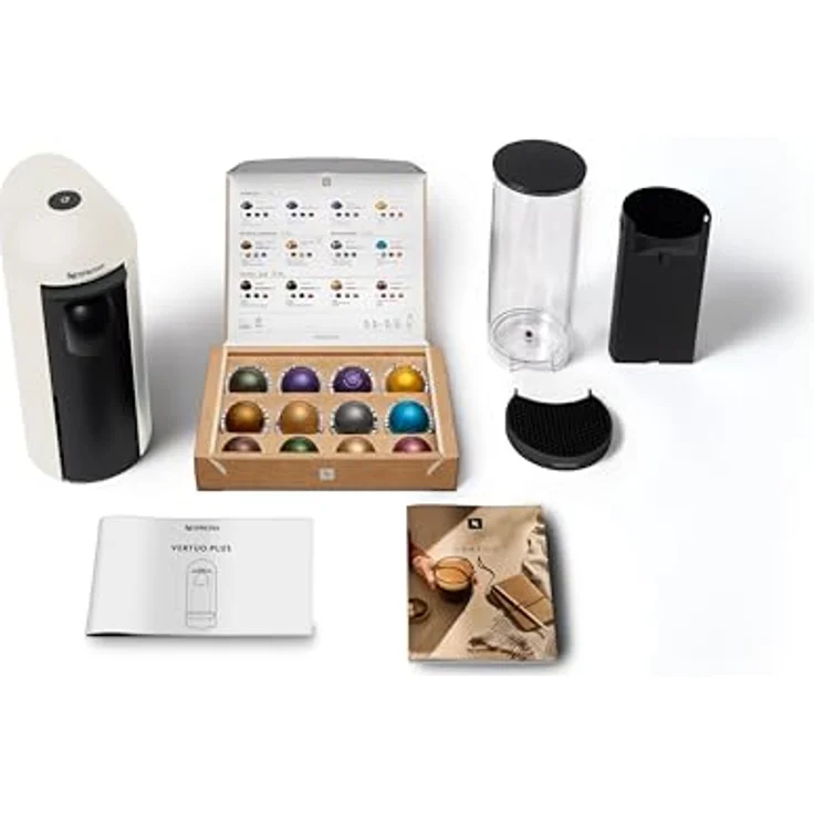 Krups Nespresso XN9031 Vertuo Plus Kaffeekapselmaschine, weiß, 1,1 Liter Wassertank – Bild 10