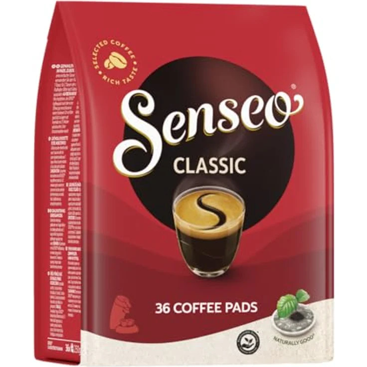 Senseo Kaffeepads Classic / Klassisch, Intensiver und Vollmundiger Geschmack, Kaffee für Kaffepadmaschinen, 360 Pads – Bild 4