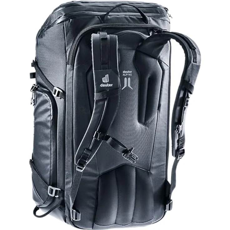 Deuter Jaypack Pro 34+14 Fotorucksack – erweiterbar, wetterfest, mit Rückenzugang & Halterungen für Ski, Stöcke, Pickel – Bild 8
