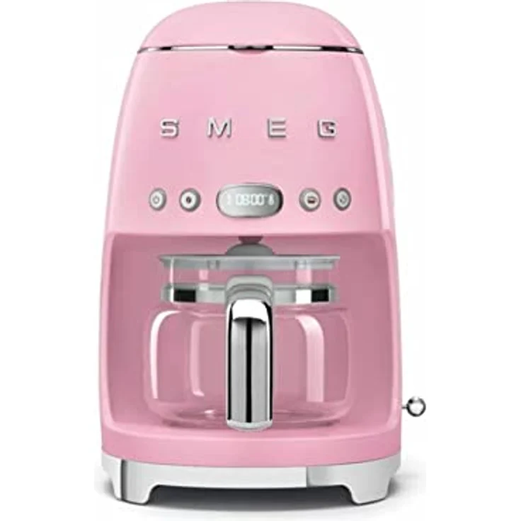 Smeg DCF02PKEU Kaffeemaschine 50`s Style pink – Bild 1