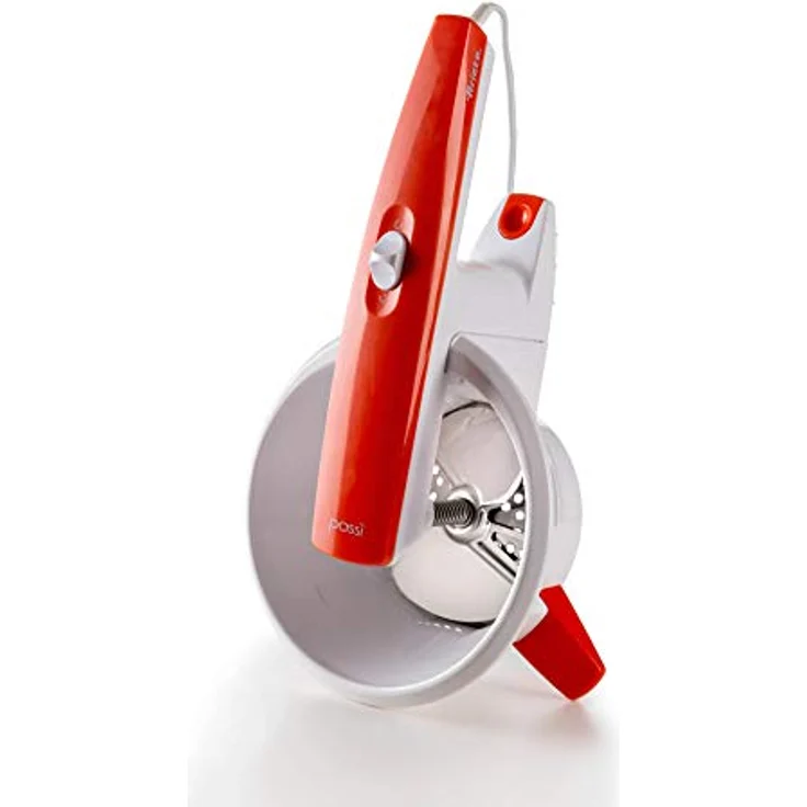 Ariete 261 Passì, elektrisches Passiergerät, 3 Scheiben aus Edelstahl mit verschiedenen Löchern, 25 W, Schaber, anpassbar an jeden Behälter, Orange – Bild 5