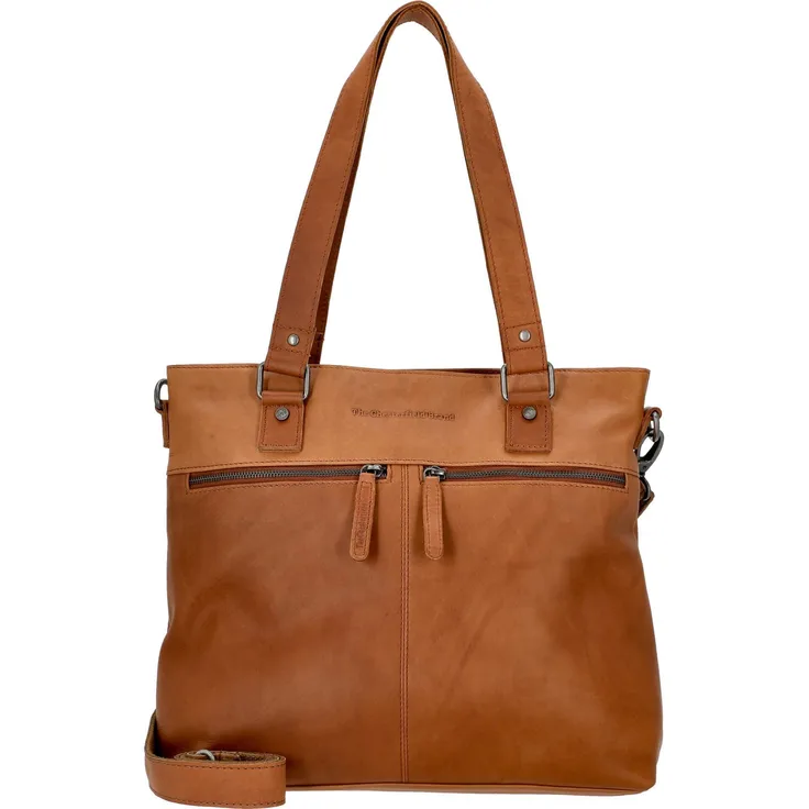 The Chesterfield Brand Shopper Rome - Shopper 14" 38 cm (1-tlg), Business-Tasche mit gepolstertem Laptopfach, schwarz