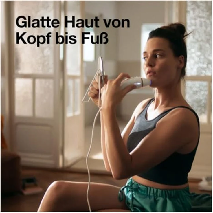 Braun IPL Silk Expert Pro 5 Haarentfernungsgerät Damen/Herren, 3 Aufsätze, sichtbare Haarentfernung, Designed In Germany, Venus Rasierer, Alternative zu Laser Haarentfernung, PL5262, weiß/gold – Bild 5