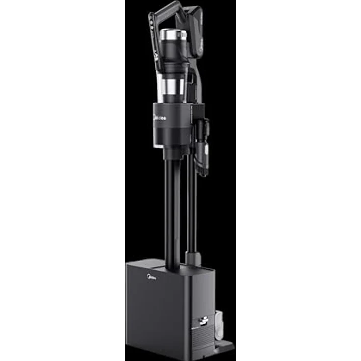 Midea Akku-Stielstaubsauger P8 Plus V18P01EP25EU-DS, Handstaubsauger mit Absaugstation und 130AW Saugleistung – Bild 4