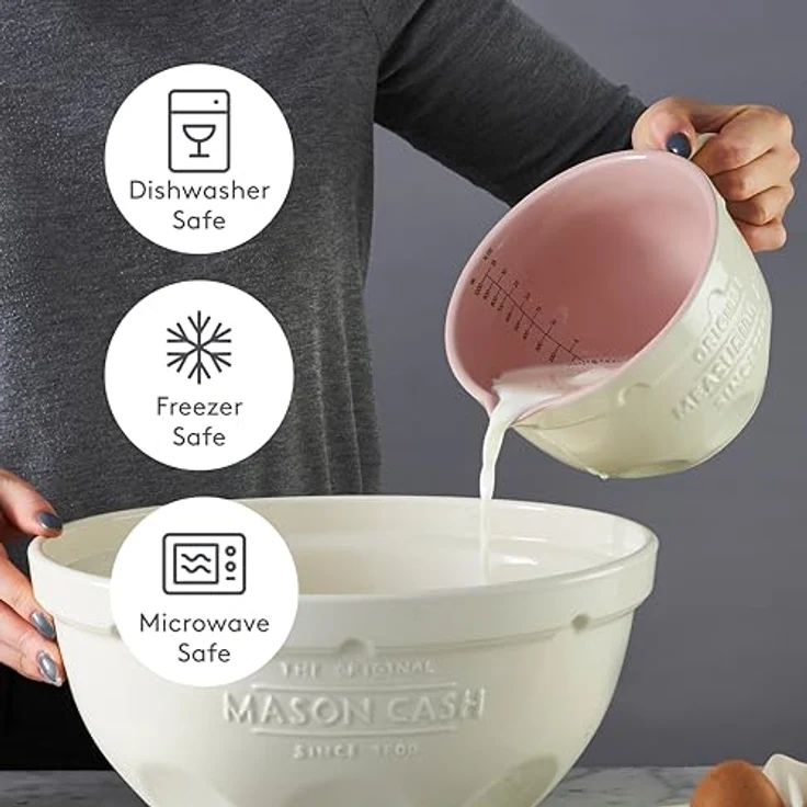 Mason Cash Innovative Küche - Messkrug aus Steingut, 1 Liter – Bild 4