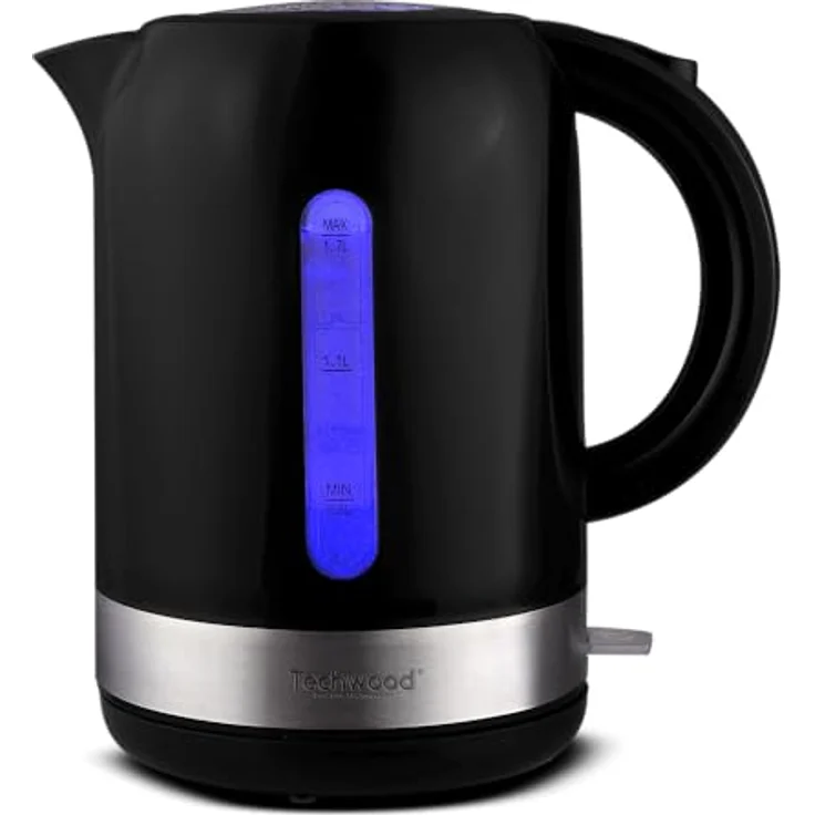 TECHWOOD Wasserkocher electrque 1,7 l, 1.7 L, schwarz – Bild 2