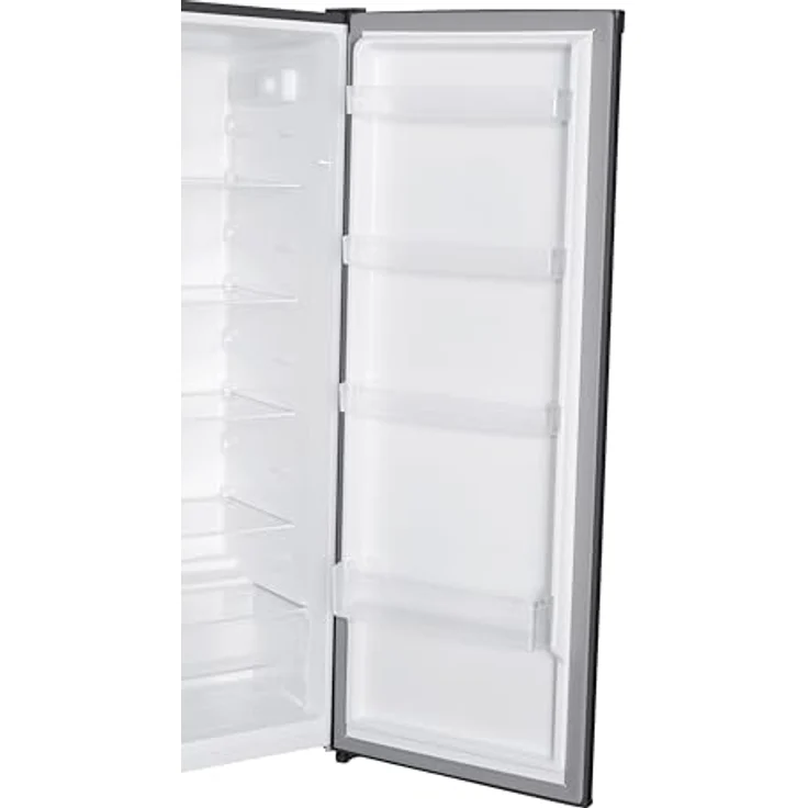 homeX CS2422E-S Kühlschrank ohne Gefrierfach, 242 Liter, freistehend, silber, 143 cm hoch, leise 37 dB, mechanische Temperaturregelung, 5 verstellbare Ablagen – Bild 13