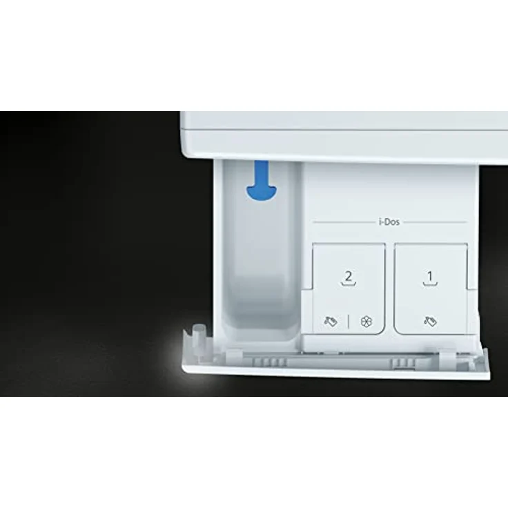 Siemens WG44B2A40 Waschmaschine iQ700, Frontlader mit 9kg Fassungsvermögen, 1400 UpM, speedPack XL, i-Dos Dosierautomatik, Home Connect, Weiß, 60cm – Bild 4