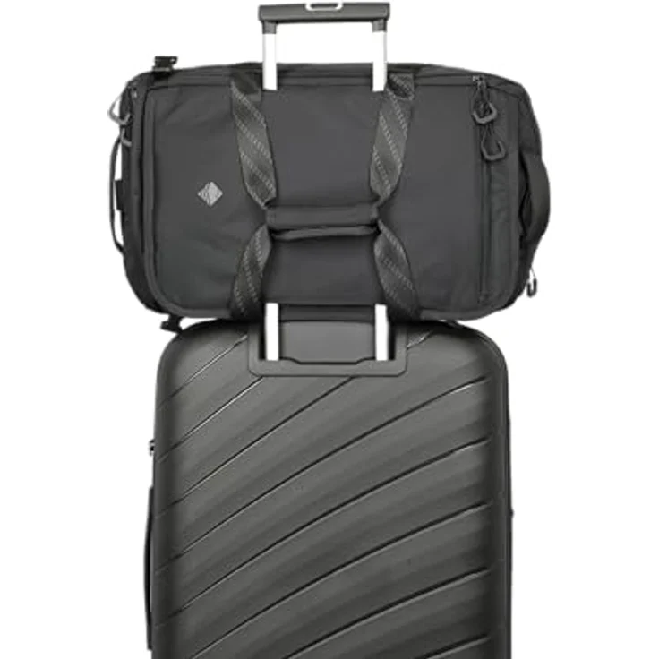 Travelite Venture Line Weekender Reisetasche, 50 cm, 100% Nylon, schwarz – Bild 9