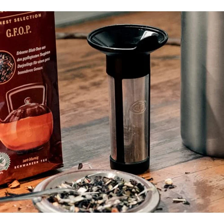 alfi 0097.000.000 Teefilter Aroma Compact, Kunststoff mit Edelstahlfilterfolie, Filter zum direkten Brühen in die Isolierkanne – Bild 2