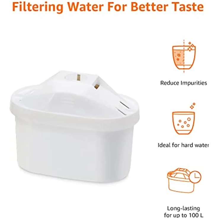 AmazonBasics Wasserfilterkartuschen – 12er Pack – Bild 2