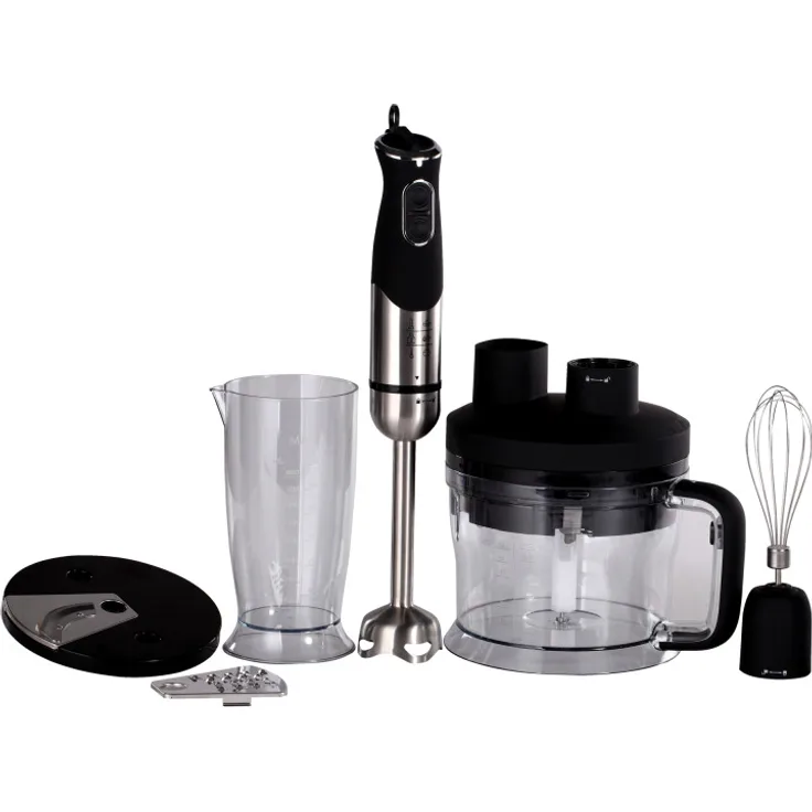 Bravo Küchenmaschine JAMIE B-4779, 800 Watt Standmixer mit 1,5 Liter Fassungsvermögen und Zubehörset