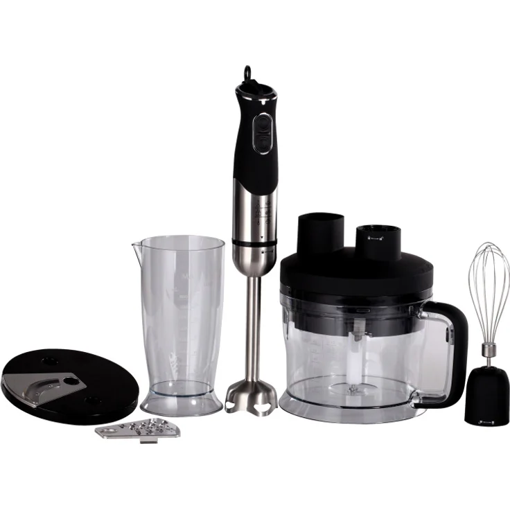 Bravo Küchenmaschine JAMIE B-4779, 800 Watt Standmixer mit 1,5 Liter Fassungsvermögen und Zubehörset