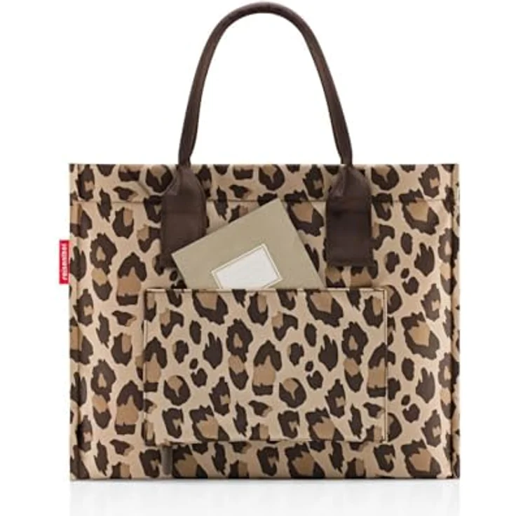 reisenthel Daily Shopper Tasche, 42 cm mit Laptopfach, braun, 100% Polyester – Bild 1