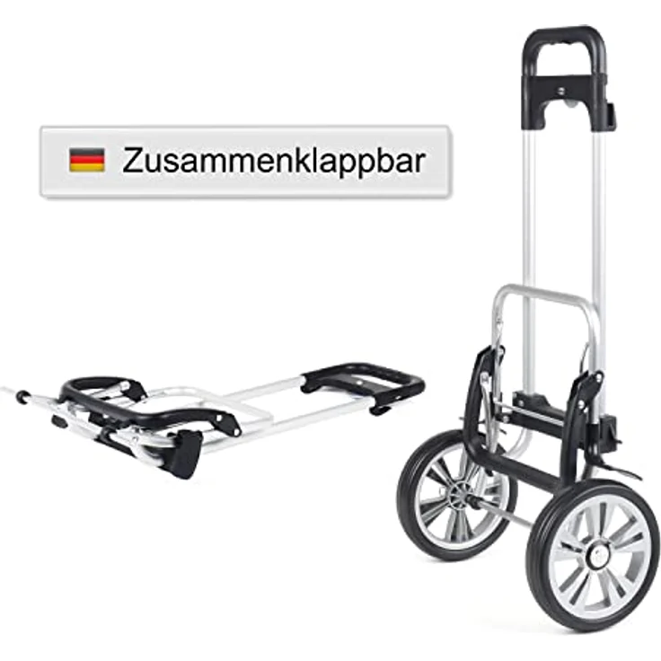 Andersen Shopper Alu Star höhenverstellbar mit Rad Ø 20 cm und 43 Liter Tasche Sofia anthrazit – Bild 4