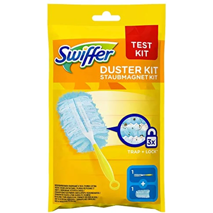 Swiffer Staubmagnet Starterset (mit 1 Griff und 1 Tücher), 1 Stück – Bild 7