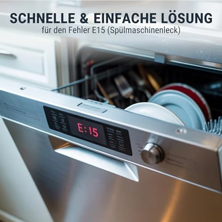 Ersatzteilshop basics Reparatursatz Pumpentopf Ø182mm, 2 Dichtungen für BOSCH/SIEMENS/NEFF Geschirrspüler, behebbarer E15-Fehler – Bild 2
