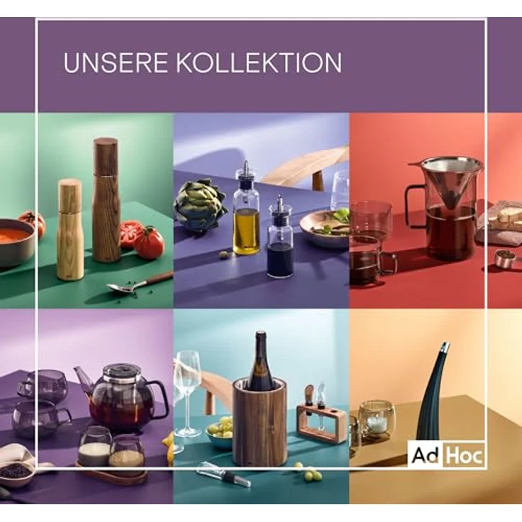 Adhoc Set Pfeffer- und Salzmühle TEXTURA - verfügt über die bewährte CeraCut Mühle, die aus hochwertiger Keramik hergestellt ist – Bild 11