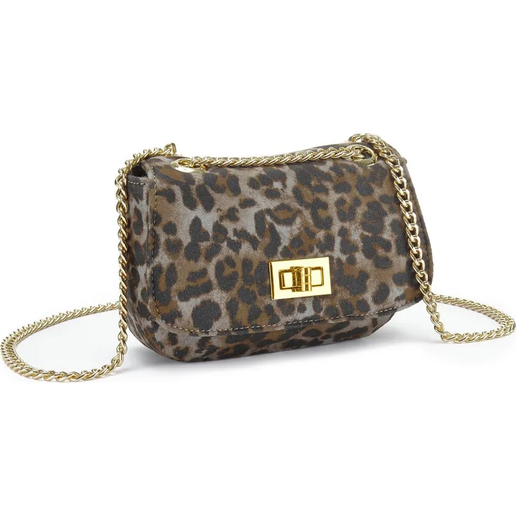 Vivance Umhängetasche, Leo-Optik Minibag, Handtasche, Crossbody Bag, vegan mit Innentasche
