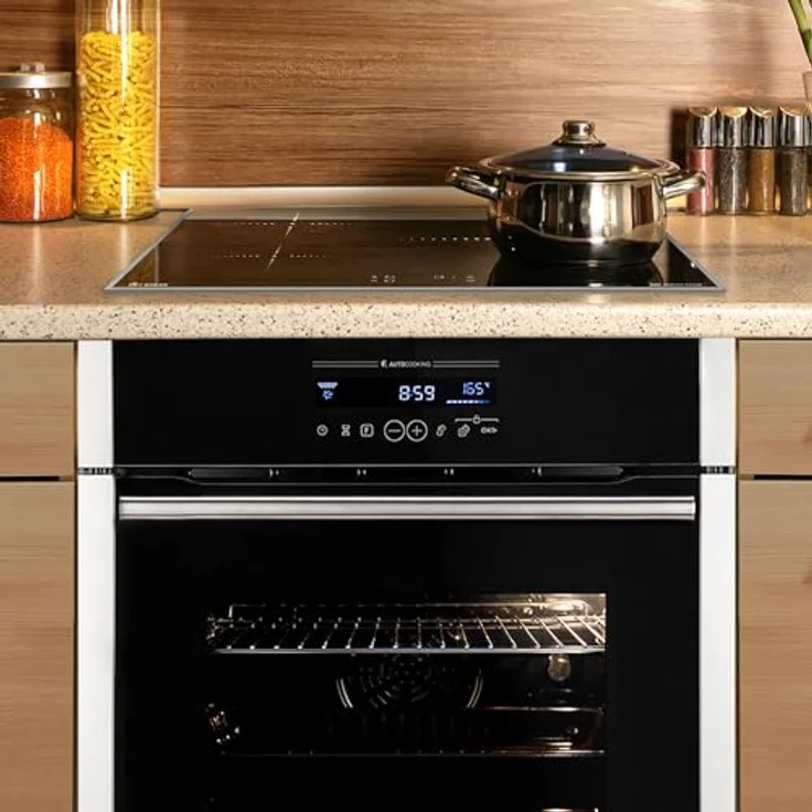 KKT KOLBE SET8016IH859ED, Backofen mit Induktionskochfeld, 60 cm, SensorTouch, Dampf-Clean, 7000W Leistung – Bild 2