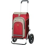 Andersen Einkaufstrolley - Royal Shopper Hydro 2.1 rot 62 L Bike, Einkaufsroller, Rucksack, Thermo, Aluminium, klappbar, luftbereiftes Kugellagerrad - Preisvergleich