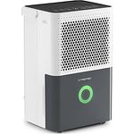 Trotec TTK 33 E Komfort Luftentfeuchter, bis 30 m², Entfeuchtungsleistung 14 l-Tag, 1,5 L Tank, Wäschetrocknungsfunktion, weiß-grau (1.120.000.037)