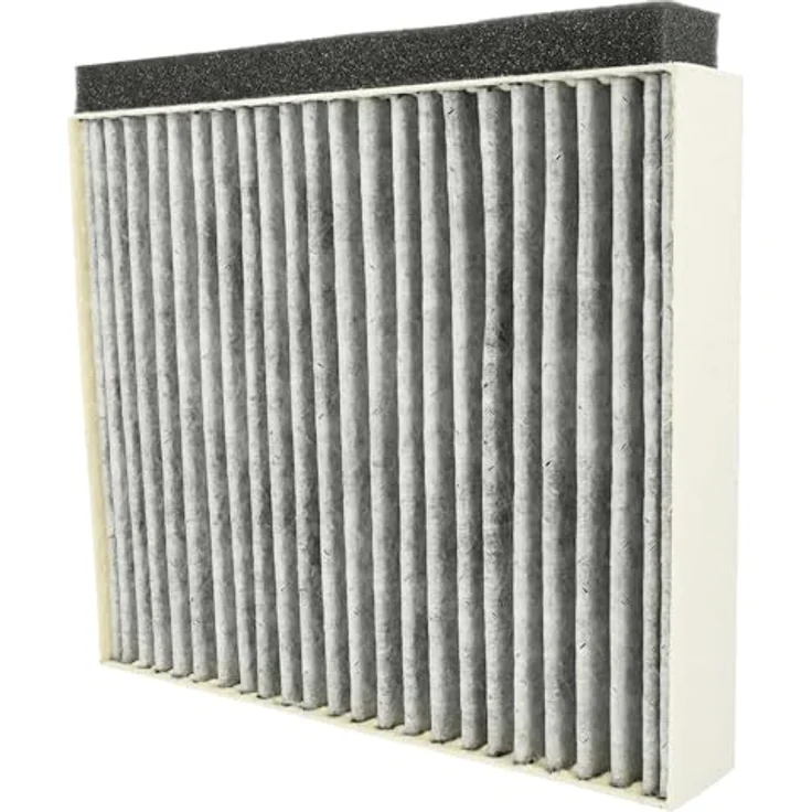 vhbw Aktivkohlefilter kompatibel mit Siemens Dunstabzugshaube LC96QFM50/01, LC97AFM50, LC97AFM50/01, LC97AFM50/02, LC97AFM50B/01 + Halterahmen, zur effektiven Geruchsfilterung – Bild 8