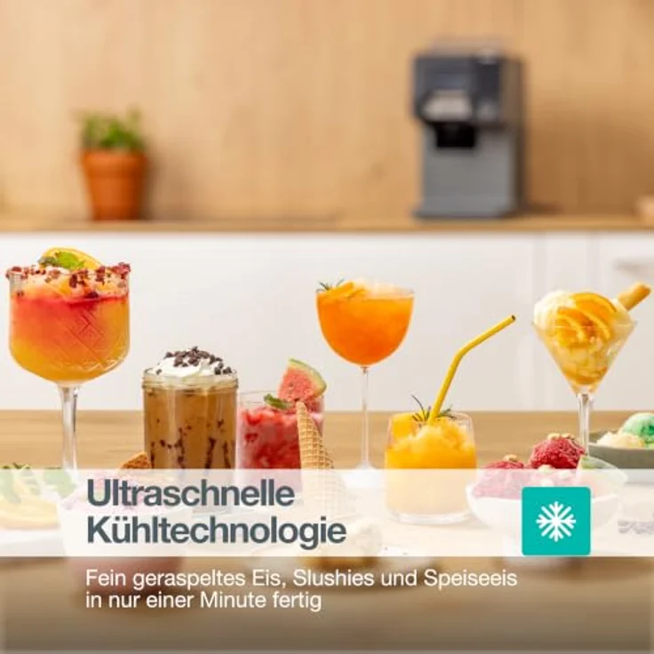 GORENJE Eismaschine GIICM 3in1 für Eiscreme, Shaved Ice und Slushy, robustes Design – Bild 5