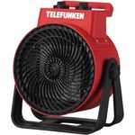 TELEFUNKEN THL-3kW, Industrie Heizer mit 3 Betriebsmodi, PTC-Keramiktechnologie, Überhitzungsschutz und ergonomischem Tragegriff, mobil und vielseitig einsetzbar