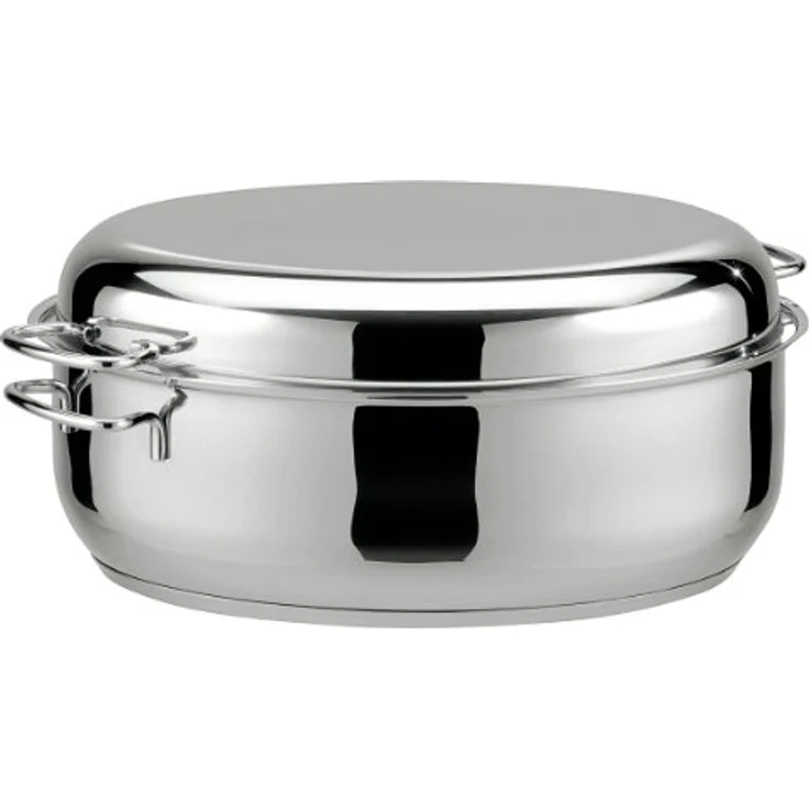 ELO 99838 Edelstahlbräter 38 cm Bella Gusto mit Dünst- und Grilleinsatz – Bild 2