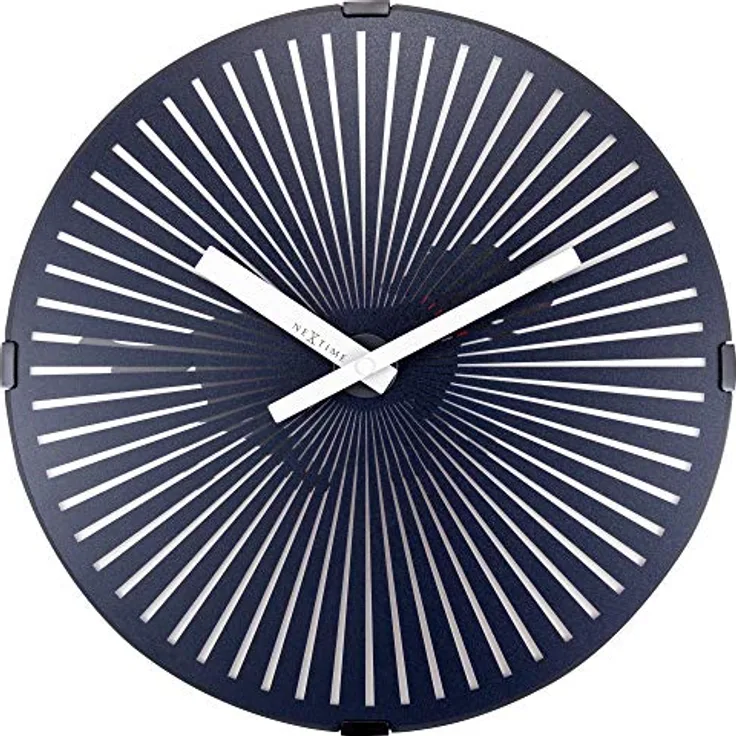 NeXtime Wanduhr mit beweglichem Hund, 30,5 cm