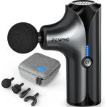Renpho Mini Massage Gun, kompakte Massagepistole mit 5 Intensitätsstufen, Akkubetrieb, ergonomisches Design, 0,45 kg