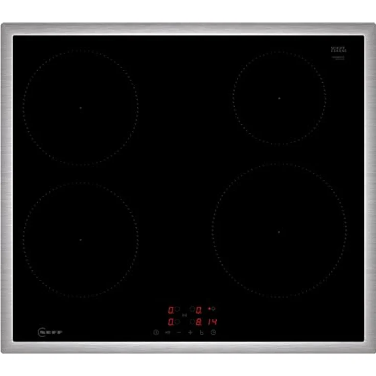 Neff Backofen-Set B2CCJ7AK3 + T58SHF1L0, Einbau, Induktionskochfeld BTX48PIB0, Schwarz, CircoTherm®, Pyrolyse, 71 l Volumen, 4 Kochzonen – Bild 3