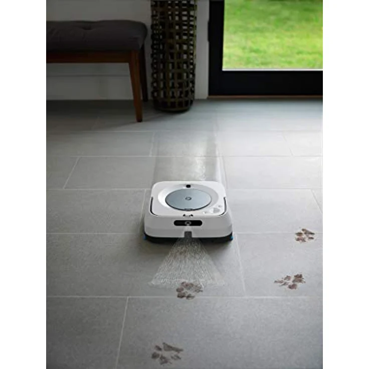 iRobot Braava m6 (m6134) Wischroboter mit WLAN, Präzisions-Sprühstrahl und erweiterter Navigation, Zeitplanreinigung, lernt und passt sich Ihrem Zuhause an, Nass- und Trockenwischen, App-Steuerung – Bild 3