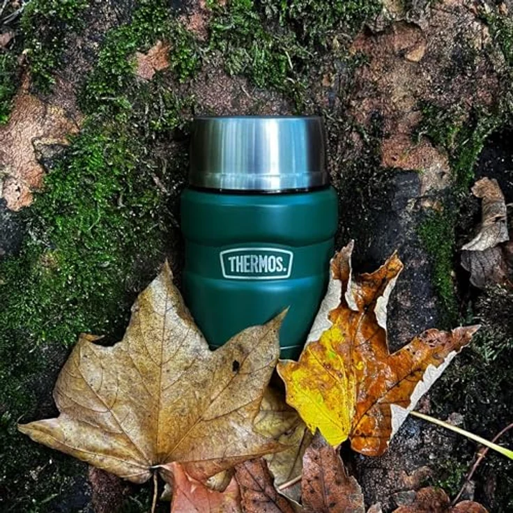 Thermos King Thermoskanne - Thermosflasche für Lebensmittel,0,47 l, Edelstahl, Rot – Bild 6