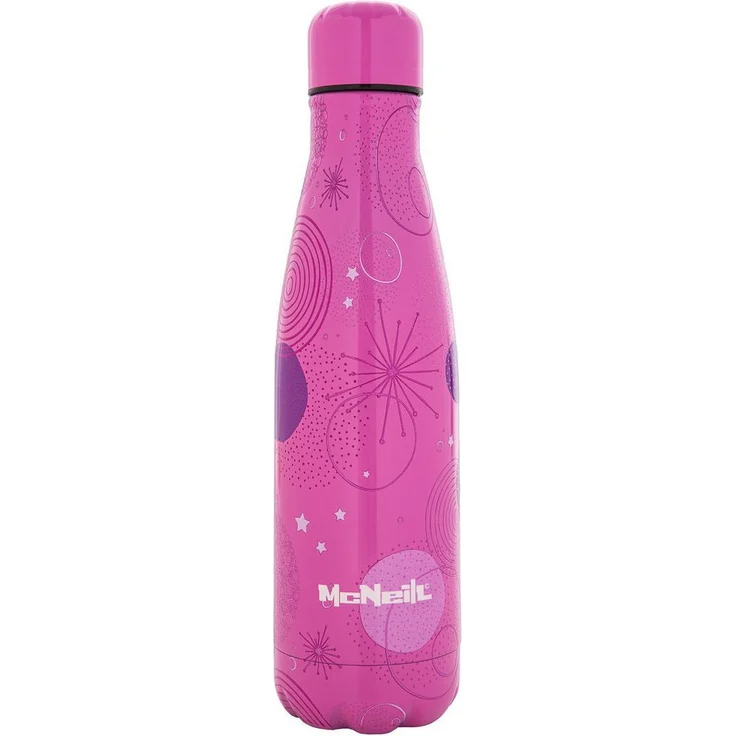 McNeill Trinkflasche, praktische Flasche für heiße und kalte Getränke mit Schraubdeckel