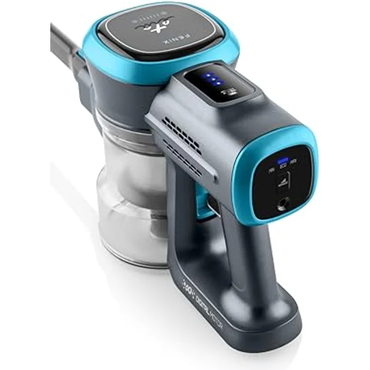 ETA Akkusauger I Fenix I 40min Akkulaufzeit I 3 Stufen I HEPA Filter I Leichte Reinigung I Freistehend I Wandhalterung I 25.2V I Akkustaubsauger – Bild 5